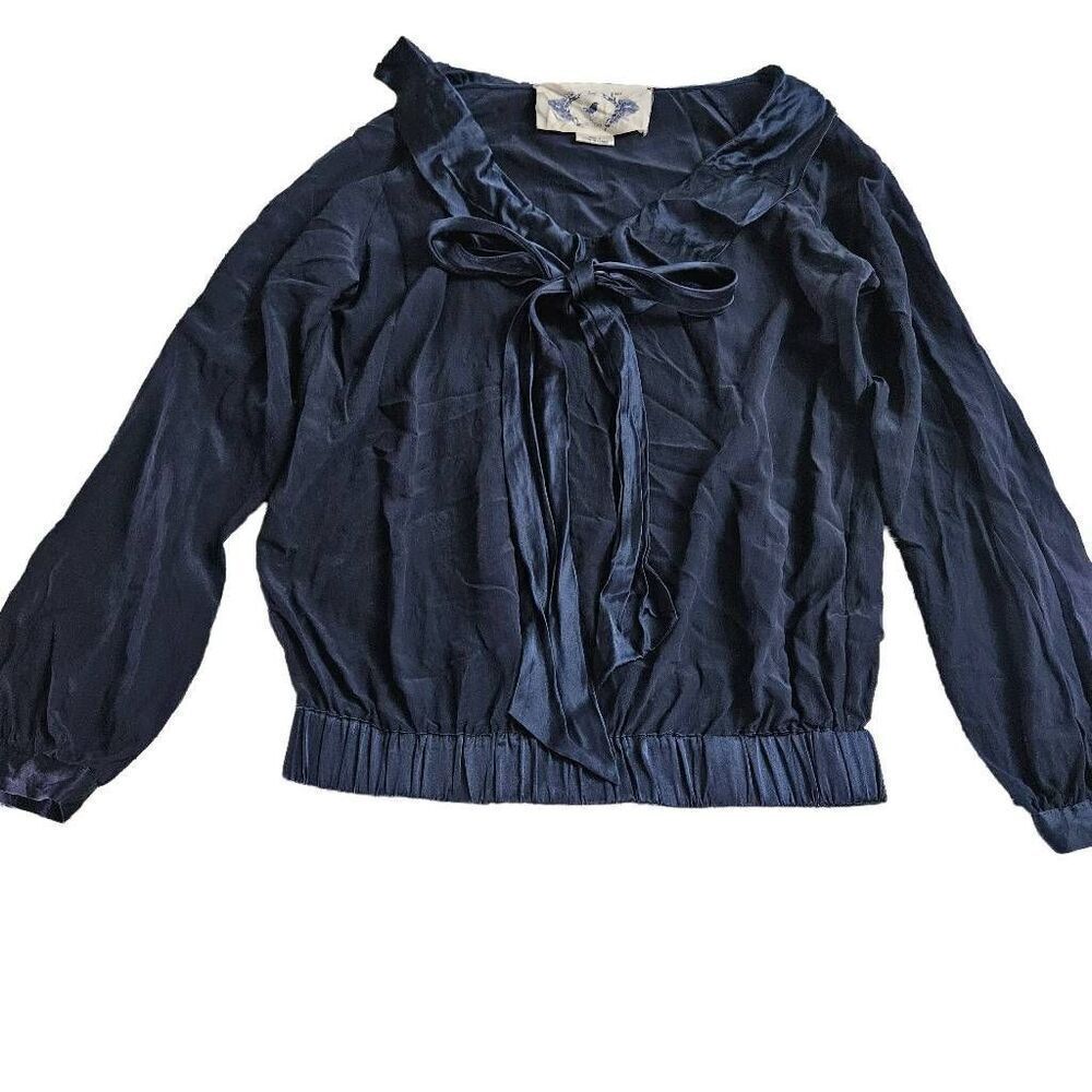 Sweet Robin silk blouse for women